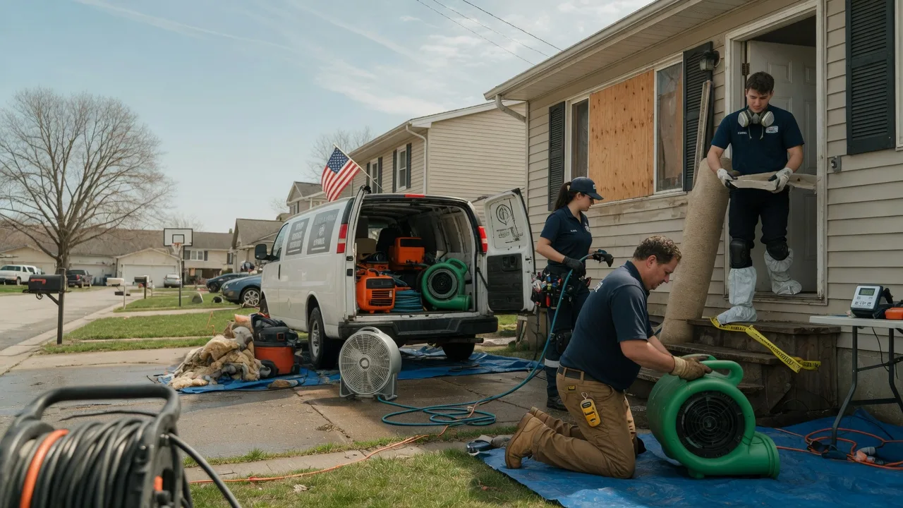 Water Damage Restoration in Augusta, MI near me
